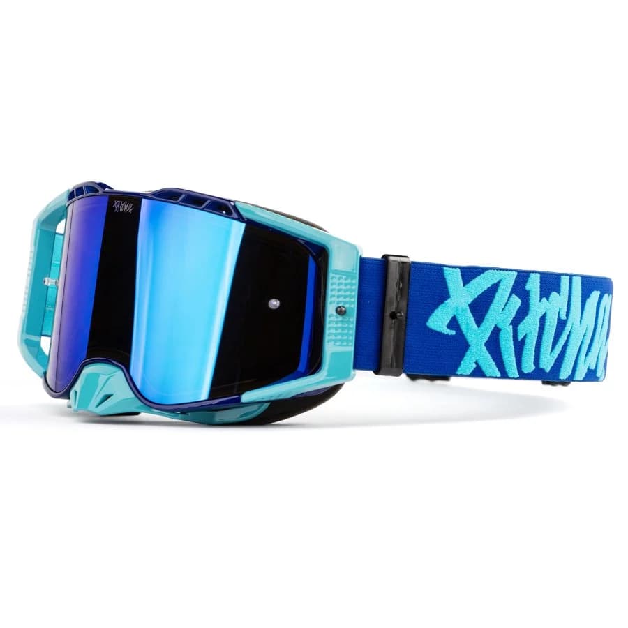 Brýle Pitcha FURIOUS navy/turquoise - blue mirrored - obrázek 1