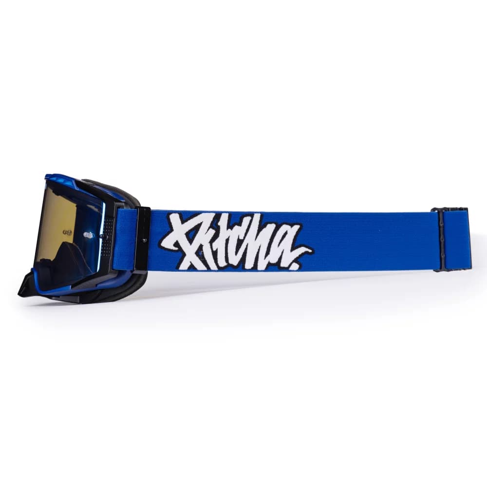 Brýle Pitcha FURIOUS navy/white - blue mirrored - obrázek 2