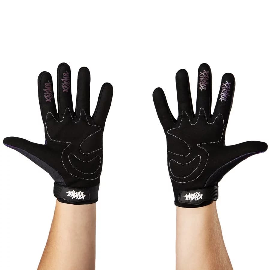 Moto rukavice Pitcha COSMO fluo/black - obrázek 2