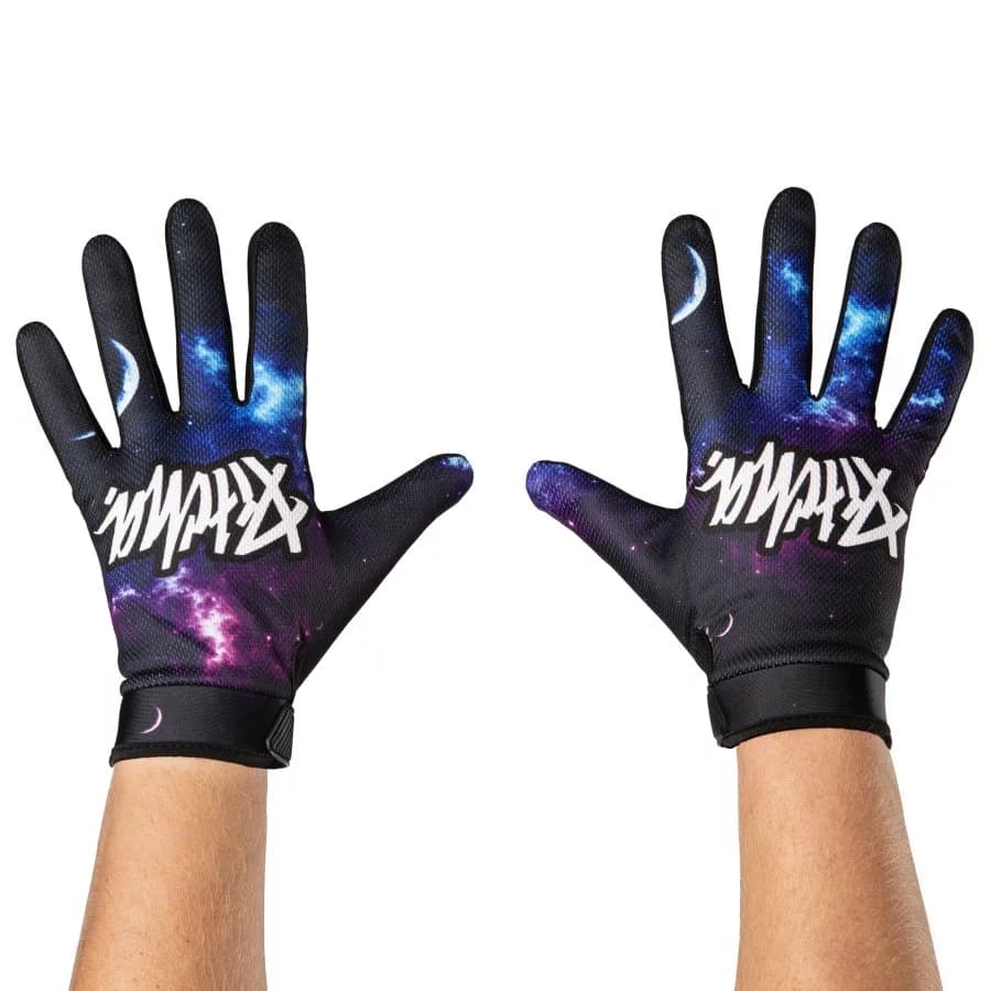 Moto rukavice Pitcha COSMO fluo/black - obrázek 1