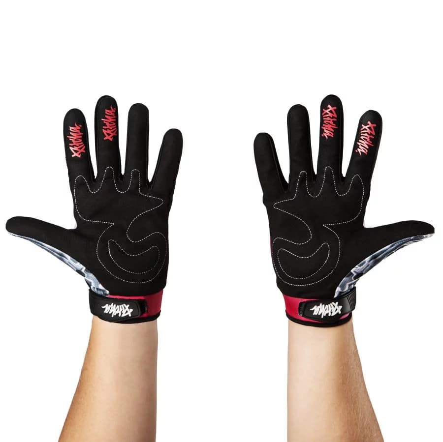 Moto rukavice Pitcha PXRN fluo/black - obrázek 2