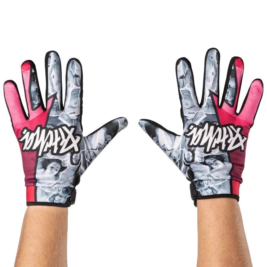 Moto rukavice Pitcha PXRN fluo/black - obrázek 1