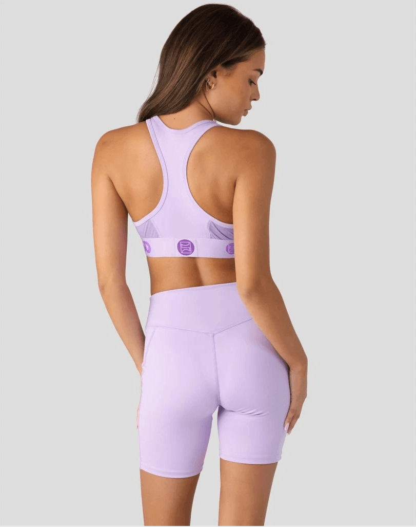 PSD Lavender Women Performance Biker Compression Short - obrázek 3