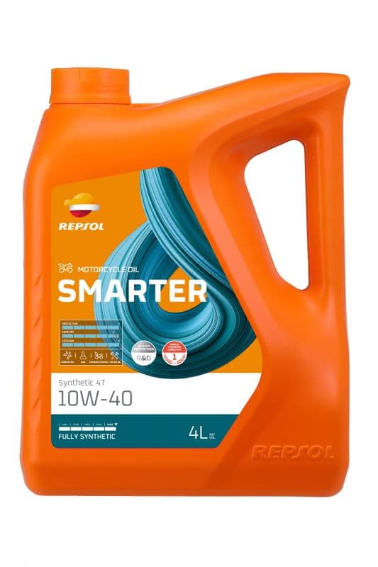 Repsol MOTO Smarter Synthetic 4T 10W/40 -4 L - obrázek 1