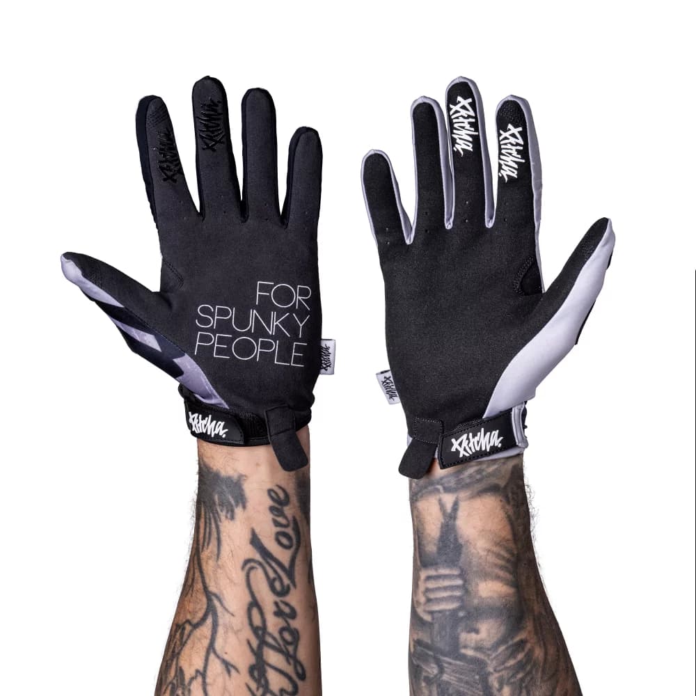 Rukavice Pitcha DRIPP2 white/grey - obrázek 2