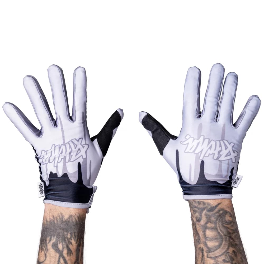 Rukavice Pitcha DRIPP2 white/grey - obrázek 1