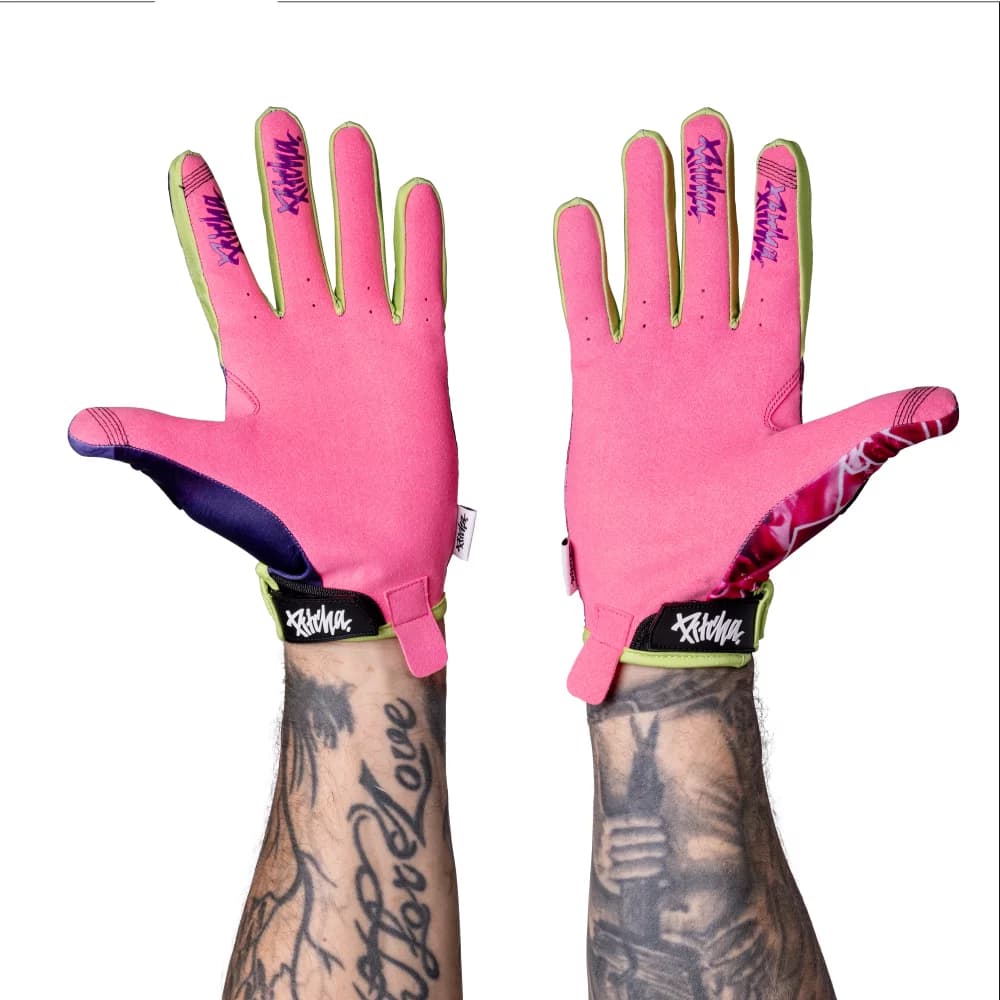 Rukavice Pitcha PXRN2 pink/purple - obrázek 2