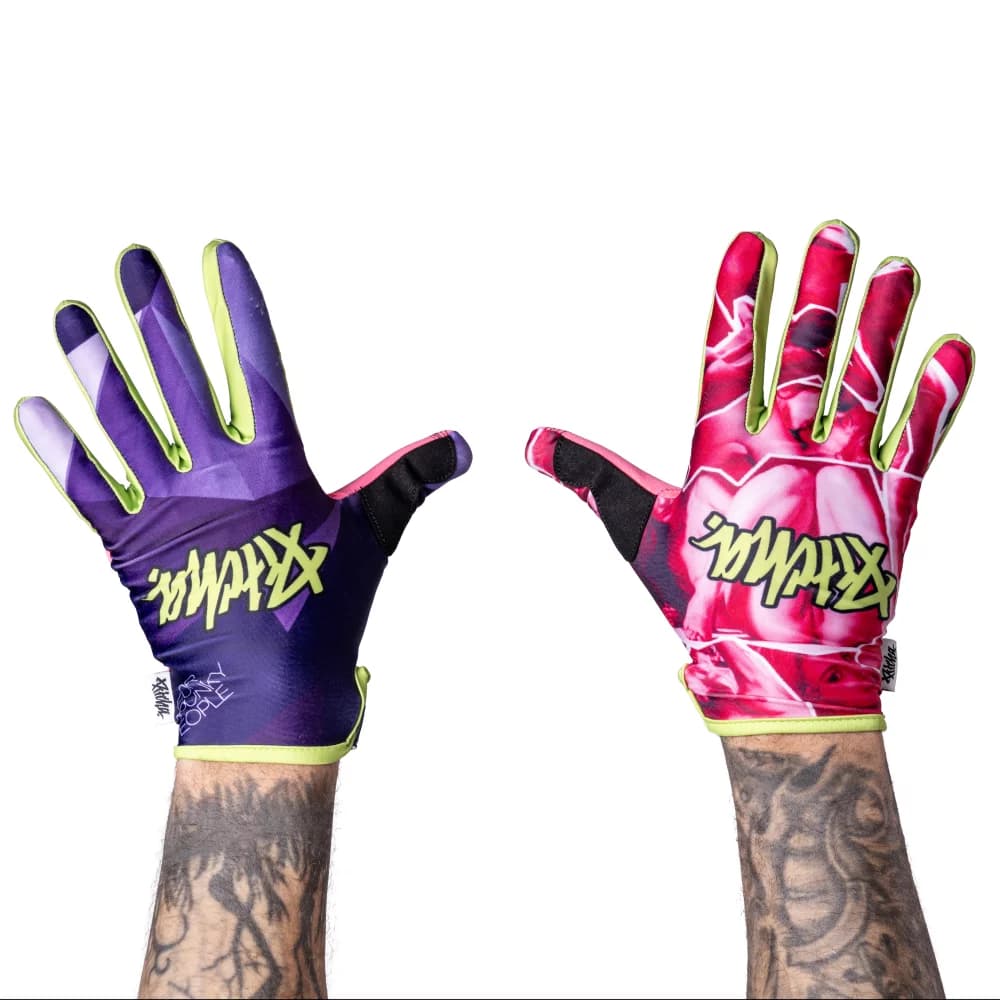 Rukavice Pitcha PXRN2 pink/purple - obrázek 1