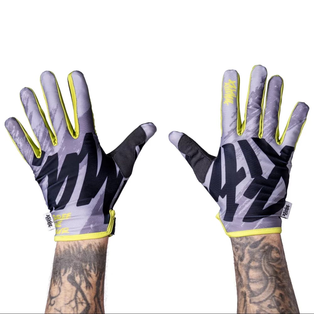 Rukavice Pitcha TEAM2 grey/fluo - obrázek 1